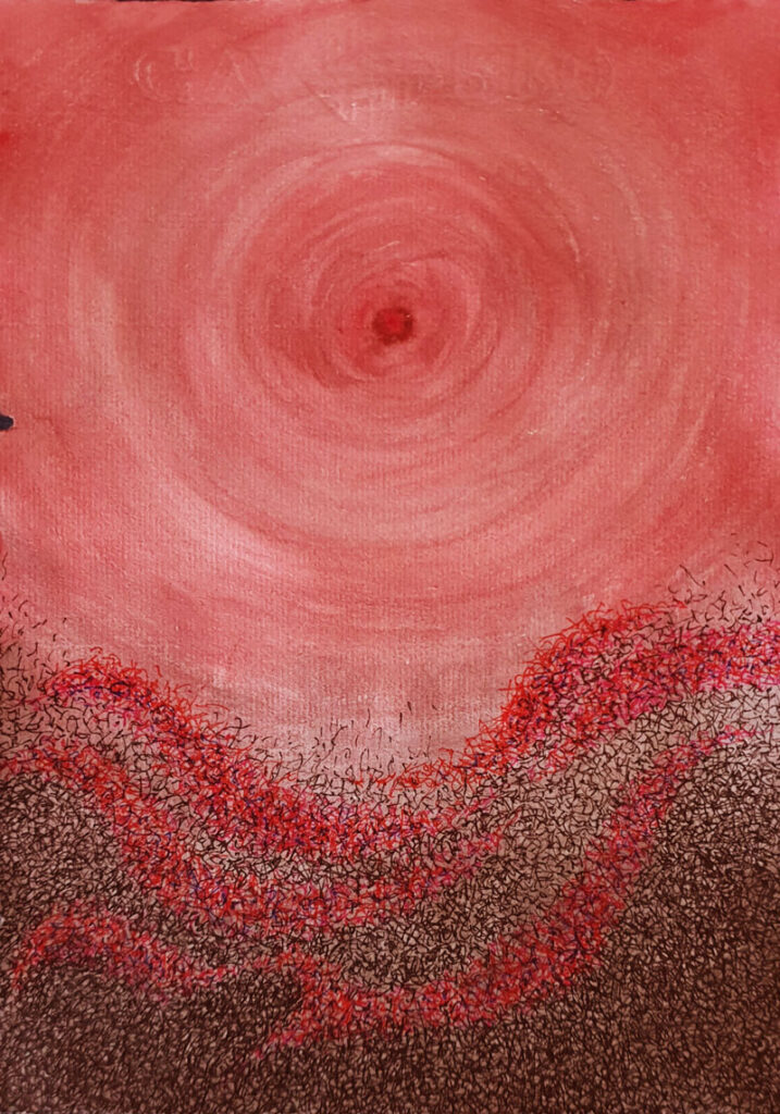 Acuarela y tinta china, 25 x 17,5 cm, 2020