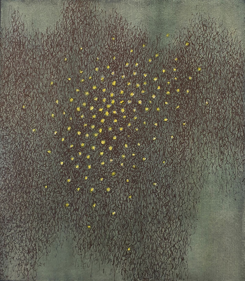 Acuarela y tinta china, 20 x 17,5 cm, 2020