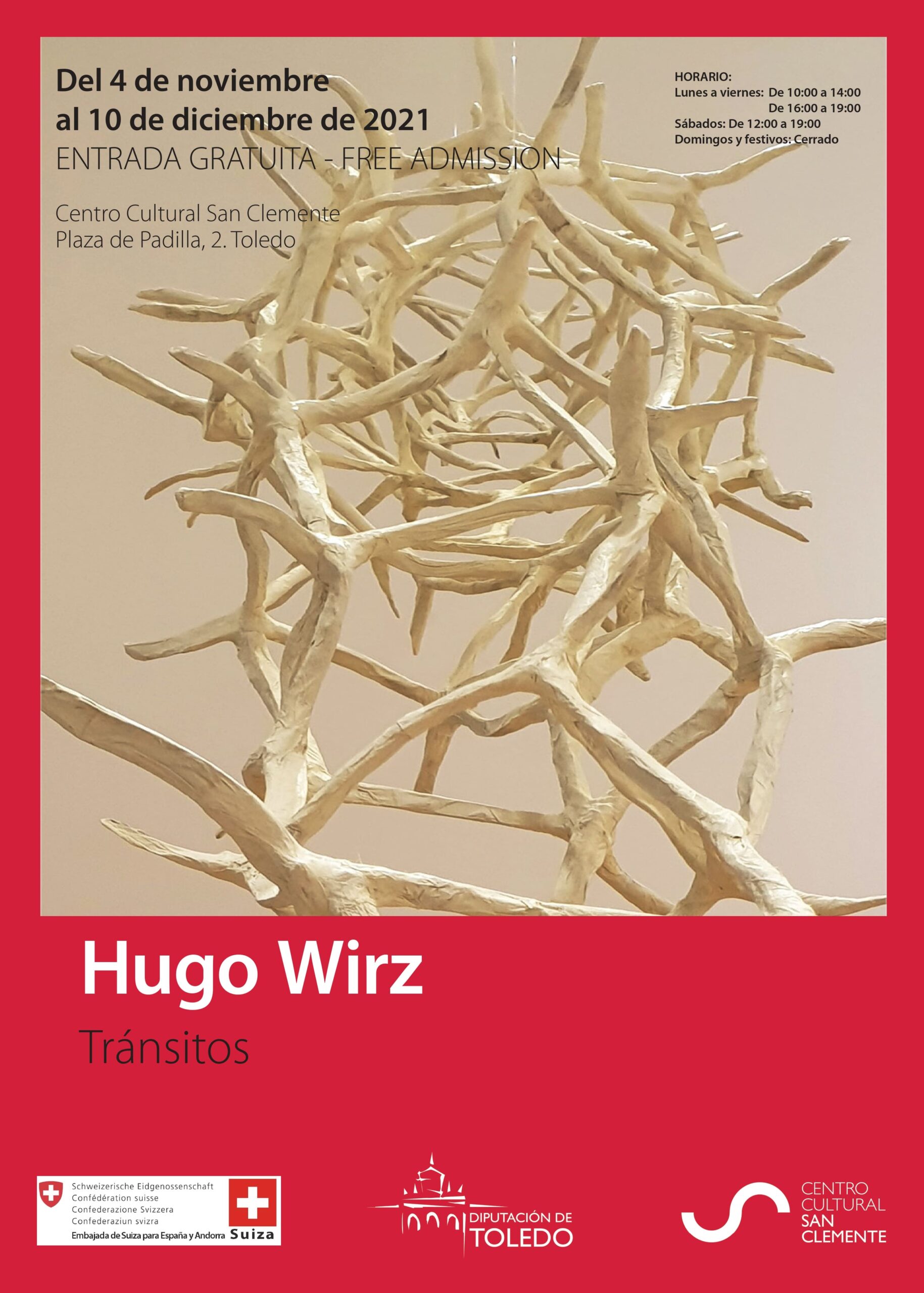 Hugo Wirz Exposición Tránsitos